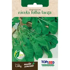 Topseed Garden - Semente Horta Rúcula Folha Larga