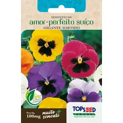 Topseed Garden - Semente Flor Amor-Perfeito Gigante Suíço