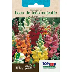 Topseed Garden - Semente Flor Boca-de-Leão Anã Majestic
