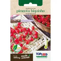 Topseed Garden - Semente Horta Pimenta Biquinho