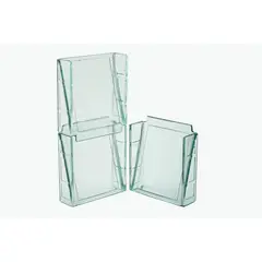 Ibravir - Veneziana de Vidro Cristal 20x20x06cm Incolor