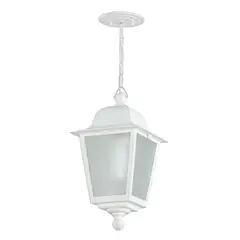 undefined - Luminário Pendente Soberana 58x21x21cm Polipropileno Branco Dital