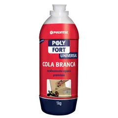 Pulvitec - Polyfort Cola Branca Universal 1Kg