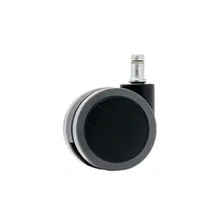 Squadroni - Rodizio Sq65 HGA Nylon com Capa Pu Cinza