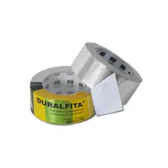 GIB - Fita Adesiva de Alumínio Duralfita 4,8cm x 25m Transparente