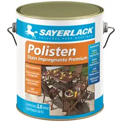 Sayerlack - Verniz Stain Polisten Clear 3,6L Transparente