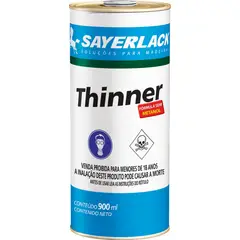 Sayerlack - Thinner Profissional 0,9L Transparente