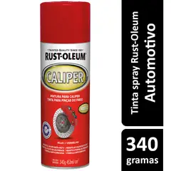 Rust-Oleum - Tinta Spray Brilhante Automotivo Pinça de Freio 340ml Vermelho