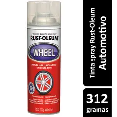 Rust-Oleum - Tinta Spray Brilhante Automotivo Rodas e Calotas 312ml Transparente