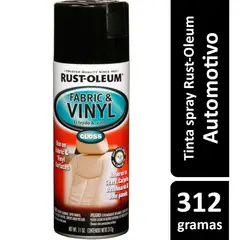 Rust-Oleum - Tinta Spray Brilhante Automotivo Vinil 312ml Preto