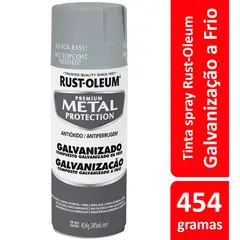 Rust-Oleum - Tinta Spray Galvanizado Metal Protection 454ml Cinza