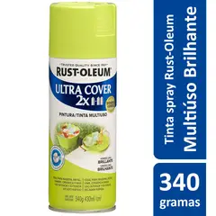 Rust-Oleum - Tinta Spray Brilhante Ultra Cover 430ml Verde Lima