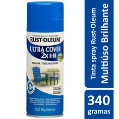 Rust-Oleum - Tinta Spray Brilhante Ultra Cover 430ml Azul