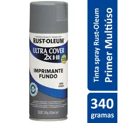 Rust-Oleum - Tinta Spray Fosco Ultra Cover 430ml Cinza