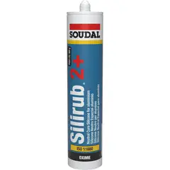 Soudal - Selante Silirub 2+ Transparente