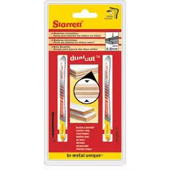 Starrett - Serra Tico Tico Bimetal 19D Afil Com 2 Unidades, 75mm