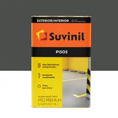 Suvinil - Tinta para piso Preto Fosco Exterior e Interior Piso Premium 18L