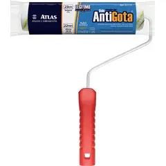 Atlas - Conjunto de Pintura Rolo Antigota Esmalte, Acrílica e Látex 23cm REF-2321SR