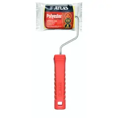 Atlas - Rolo para Pintura de Espuma Uso Geral 5cm REF-406/5A Amarelo