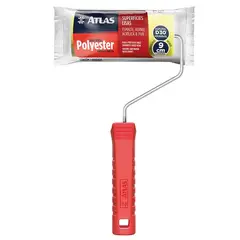 Atlas - Rolo para Pintura de Espuma Uso Geral 9cm REF-406/9A Amarelo