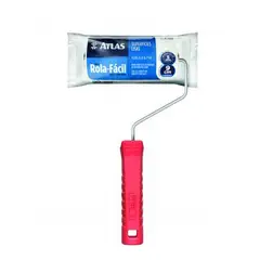 Atlas pincéis - Rolo para Pintura Rola Fácil Acrílica e Látex 9cm REF-AT709/5