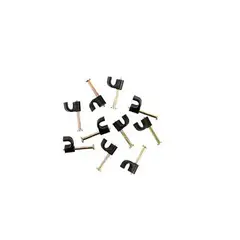Elgo - Prendedor Tubos 10 Peças, Preto, 4/7mm