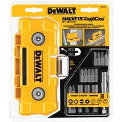 Dewalt - Jogo de 15 Pontas com Estojo Magnético