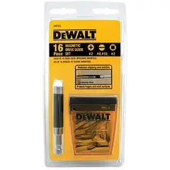 Dewalt - Jogo 16 Peças com Guia Magnética