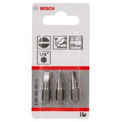 Bosch - Bits Fenda com 3 Unidades