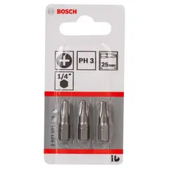 Bosch - Bits Phillips N3 com 3 Unidades