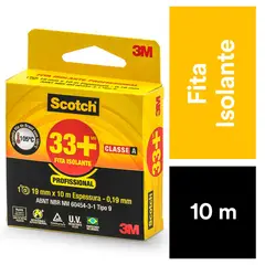 3m - Fita Isolante Scotch 33 19Mmx10M