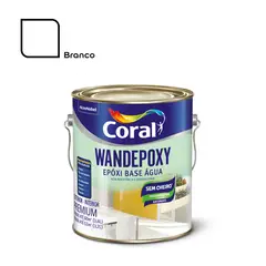 Coral - Esmalte Sintético Wandepoxy, Branco, 2.7L