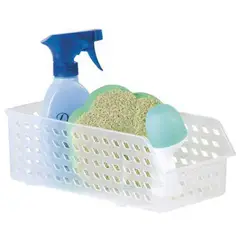 Plasútil - Cestinha Empilhável 27,8x9,3x14,6cm Transparente