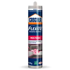 Super Bonder - Silicone Multiuso Flexite 450g Branco Cascola