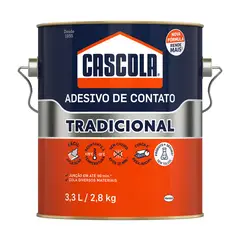 Cascola - Cola de Contato Tradicional sem Tuluol 2,8kg