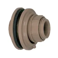 Amanco - Adaptador Flange Soldavel / Roscável Caixa De Água marrom 20mmx1/2