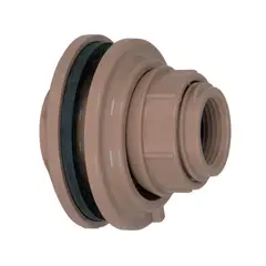 Amanco - Adaptador Flange Soldavel / Roscável Caixa De Água marrom 60mmx2
