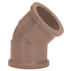 Amanco - Joelho 45° Soldável Água Fria marrom 20"