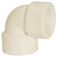 Amanco - Joelho 90° Roscável Água Fria Branco 3/4"