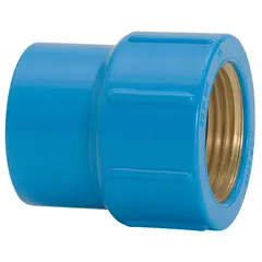 Amanco - Luva Soldavel / Roscável Água Fria Azul Bucha Latão 20mmx1/2"