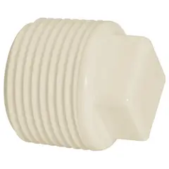 Amanco - Plugue Roscável Água Fria Branco 1"