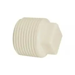 Amanco - Plugue Roscável Água Fria Branco 3/4"