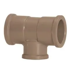Amanco - Te Redução Soldável Água Fria marrom 25X20"