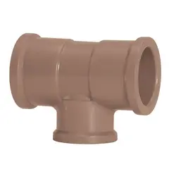Amanco - Te Redução Soldável Água Fria Marrom 32x25"