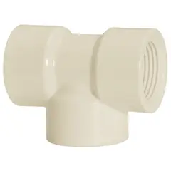 Amanco - Te Roscável Água Fria Branco 1"