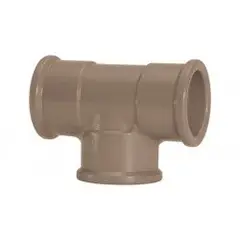 Amanco - Te Soldável Água Fria marrom 20"