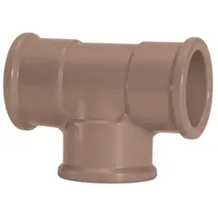 Amanco - Te Soldável Água Fria marrom 40"