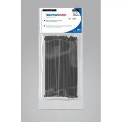 Hellermann - Abraçadeira Nylon T80I Preta 5X300mm Embalagem Com 100 Unidades