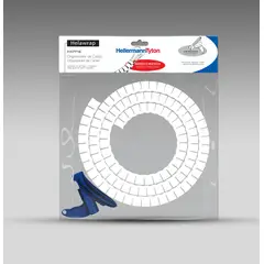 Hellermann - Espiral Helawrap Organizador De Cabos Branca 5/8"X2m