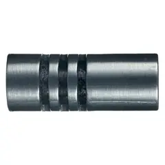 Couselo - Ponteira Piston 28 mm Aço Escovado